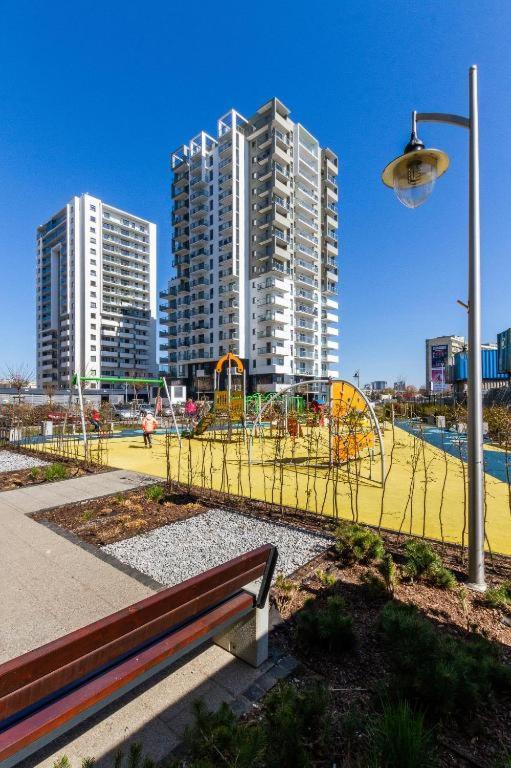 Apartament Boho W Albatross Towers Gdansk Dış mekan fotoğraf